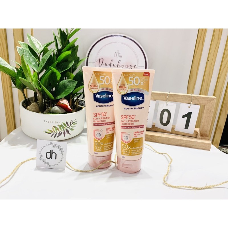 DƯỠNG THỂ KÍCH TRẮNG VASELINE 50x 200ml VIỆT NAM | BigBuy360 - bigbuy360.vn