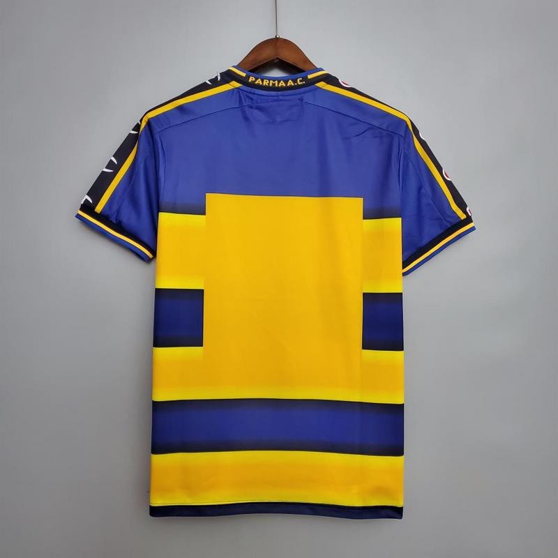 Áo Thun Bóng Đá jersey 01 02 03 98 99 93 95 Parma Phong Cách Retro