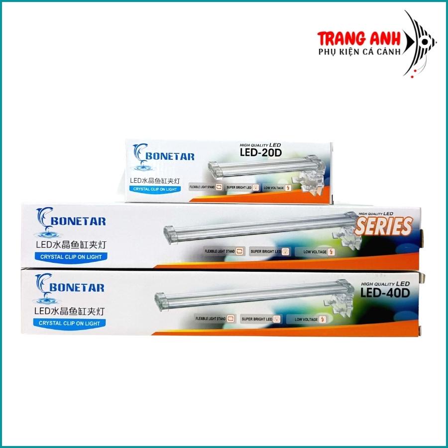 Đèn led bể cá Bonetar Led 20D, 30D, 40D 2 ánh sáng trắng xanh, siêu bền, tiết kiệm điện