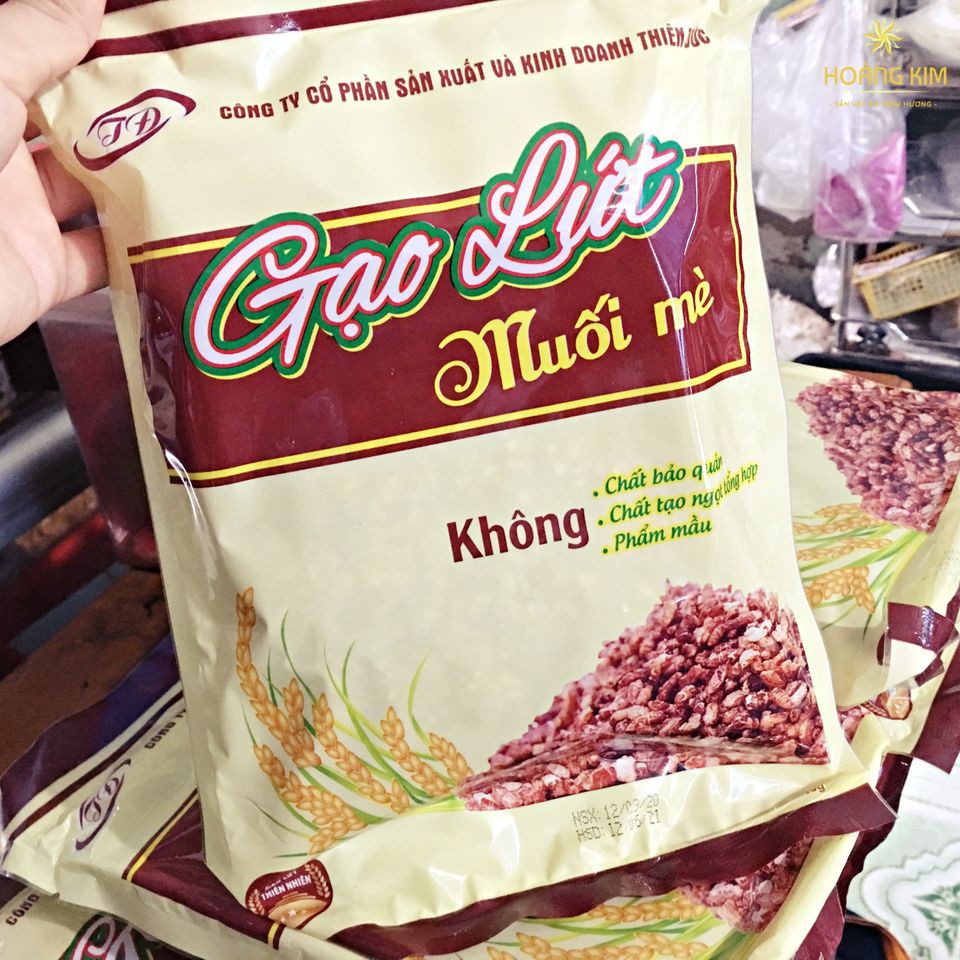 Gạo lứt muối mè ăn liền 200g - Ngon và Lành