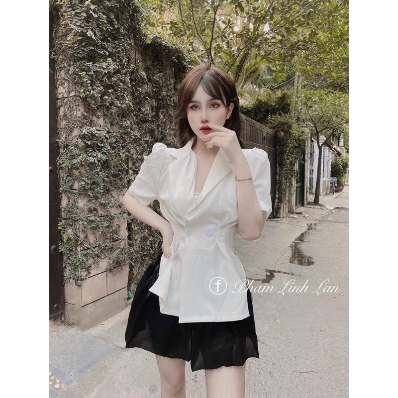 [FREESHIP - HÀNG LOẠI 1] SET ÁO VEST MIX SOOC PHỒNG SIÊU XINH