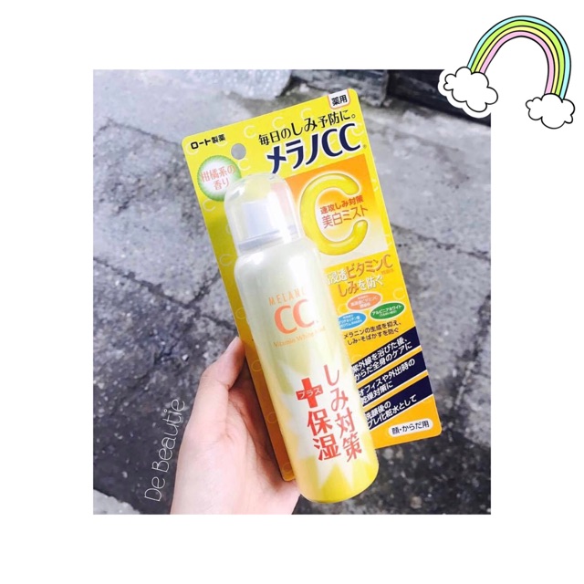 Xịt Khoáng Melano CC Nhật