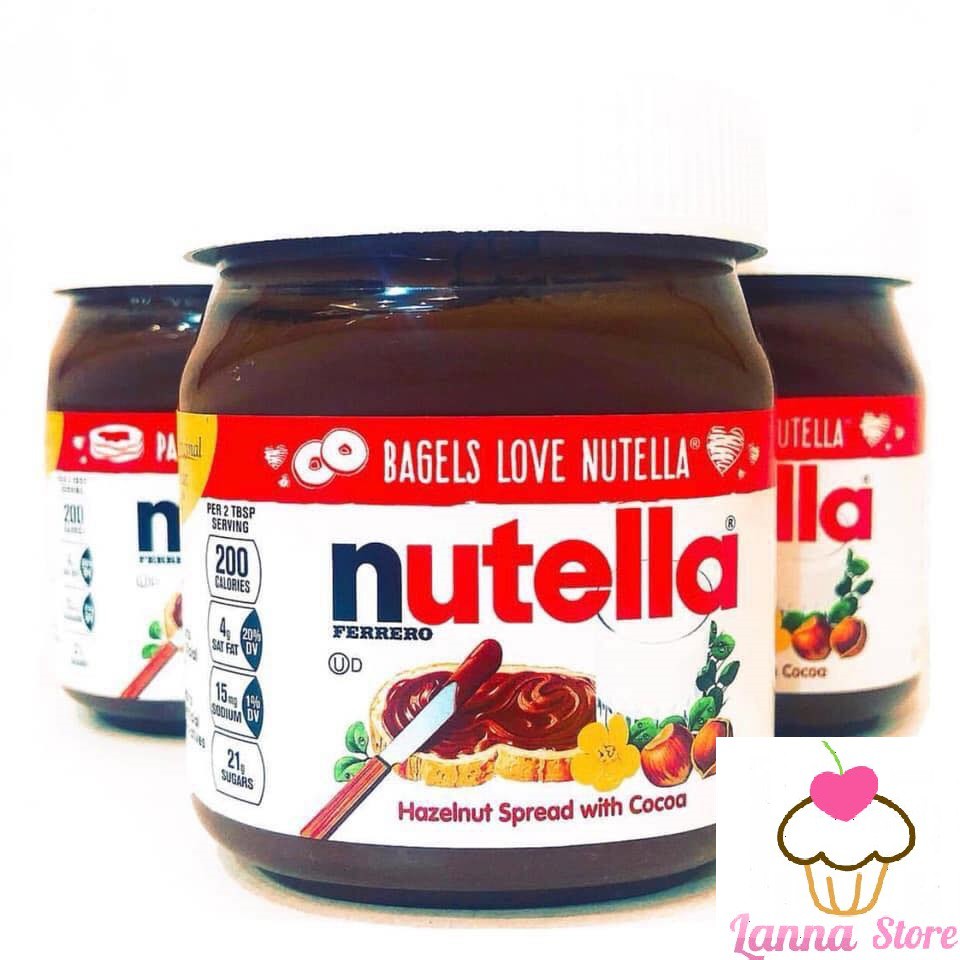 Sốt sô cô la hạt dẻ NUTELLA - hàng xách tay Mỹ.