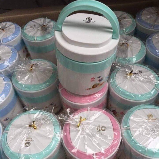 Camen 2 ngăn ruột inox Việt Nhật dung tích 1L- HỘP CƠM INOX | BigBuy360 - bigbuy360.vn