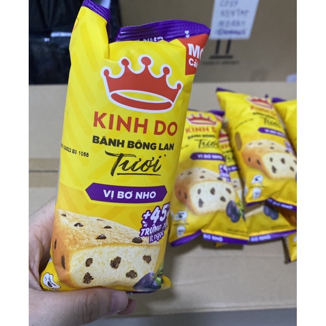 COMBO 10 CÁI BÁNH BÔNG LAN VỊ BƠ NHO KINH ĐÔ HSD:10-13 NGÀY