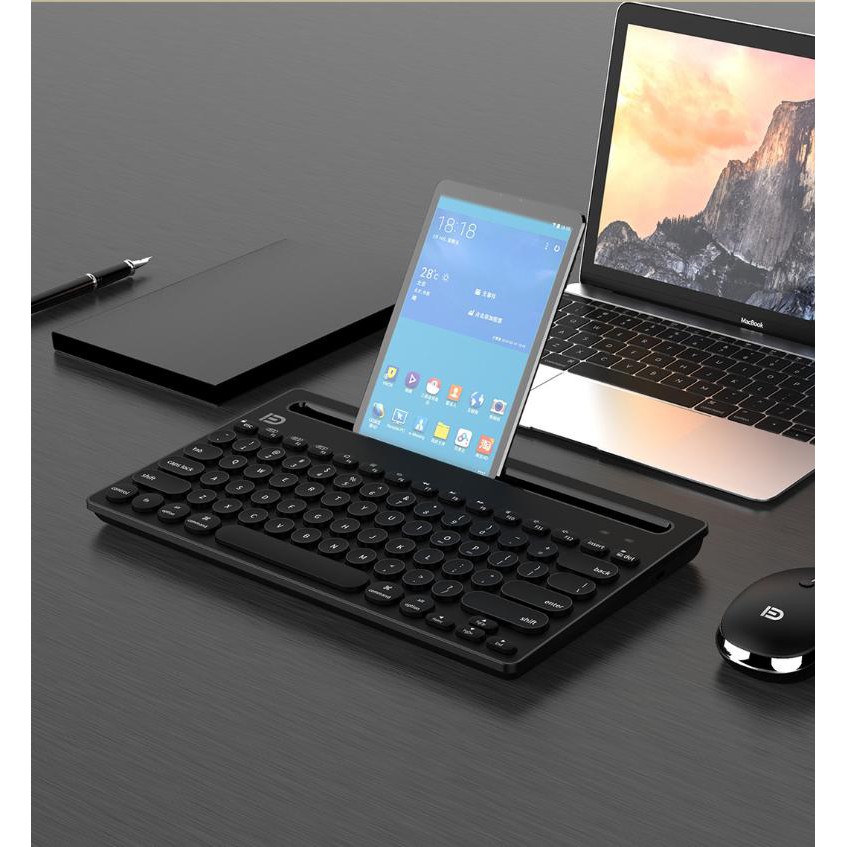 Bàn Phím Bluetooth Forter ik3381 dành cho Điện thoại, Máy tính bảng, Laptop, PC