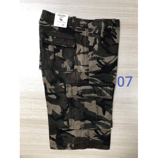Quần sọt kaki túi hộp lính cao cấp