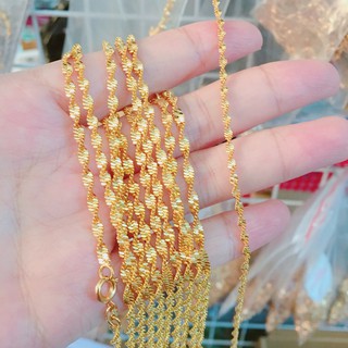 Dây xoắn lớnMạ Vàng 18k Cao Cấp