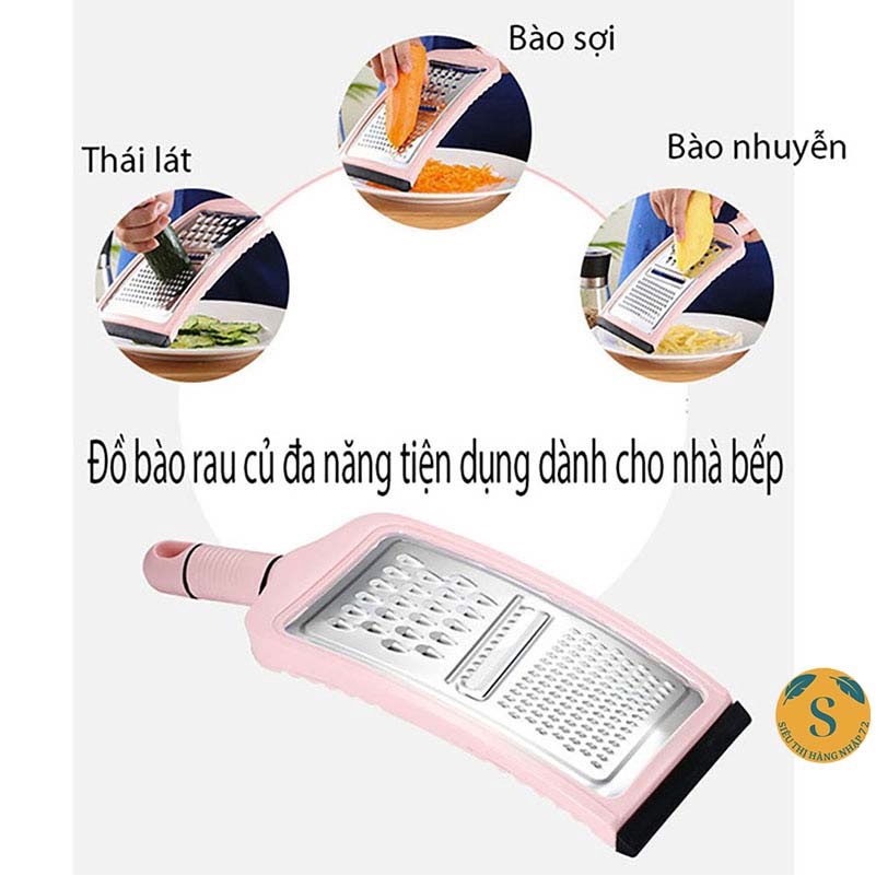 Bào Rau Củ Đa Năng có tay cầm cao cấp [DAO BÀO TO]