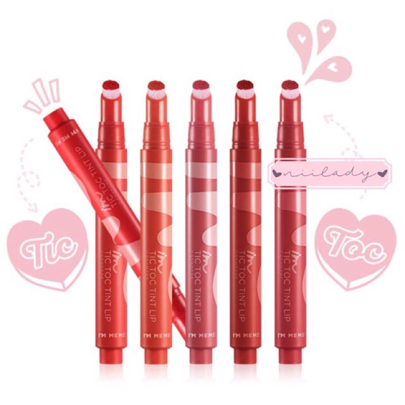 SON KEM DẠNG BẤM I'M MEME TIC TOC TINT LIP