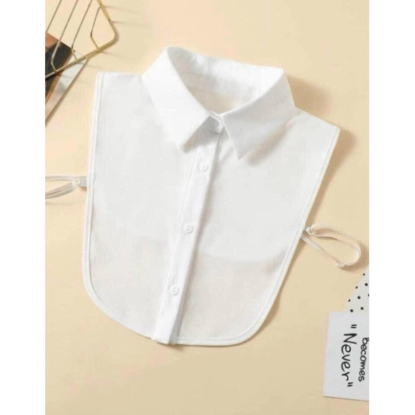 CỔ ÁO GIẢ SƠMI TRẮNG