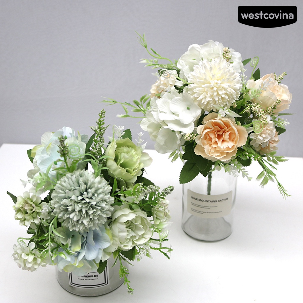 [Hot]⚘Nhánh Hoa Mẫu Đơn Nhân Tạo Không Phai Màu Phong Cách Cổ Điển Dùng Làm Đạo Cụ Chụp Ảnh