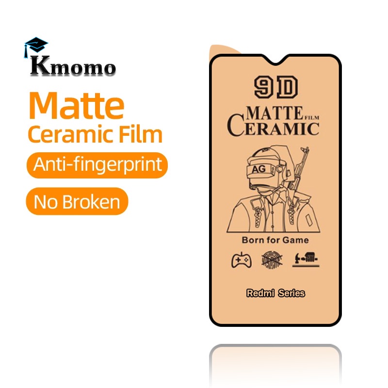 Kính cường lực chống bám vân tay dẻo 100D cho Xiaomi Redmi A1 A2 12c 10 9 9s 9A 9i 9C Note 12 12s 11 11s 10 10s 9T 8 8A 7 7A Pro Max
