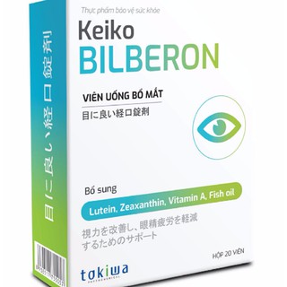 Keiko Bilberon Viên uống bổ mắt