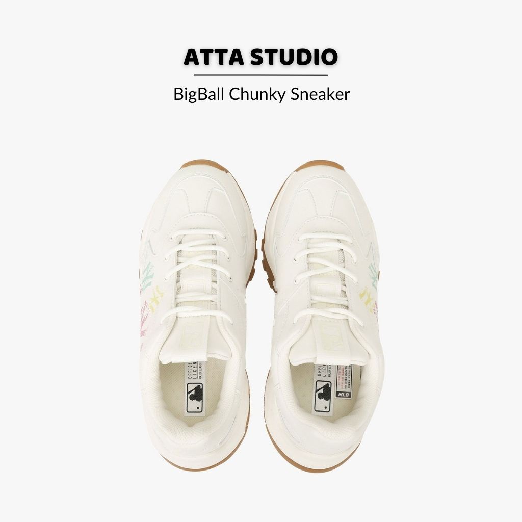 [Fullbox + BH] Giày 𝗠𝗟𝗕 Graffiti Newyork Yankess, giày NY đế nâu tăng chiều cao, sneaker nam nữ | BigBuy360 - bigbuy360.vn