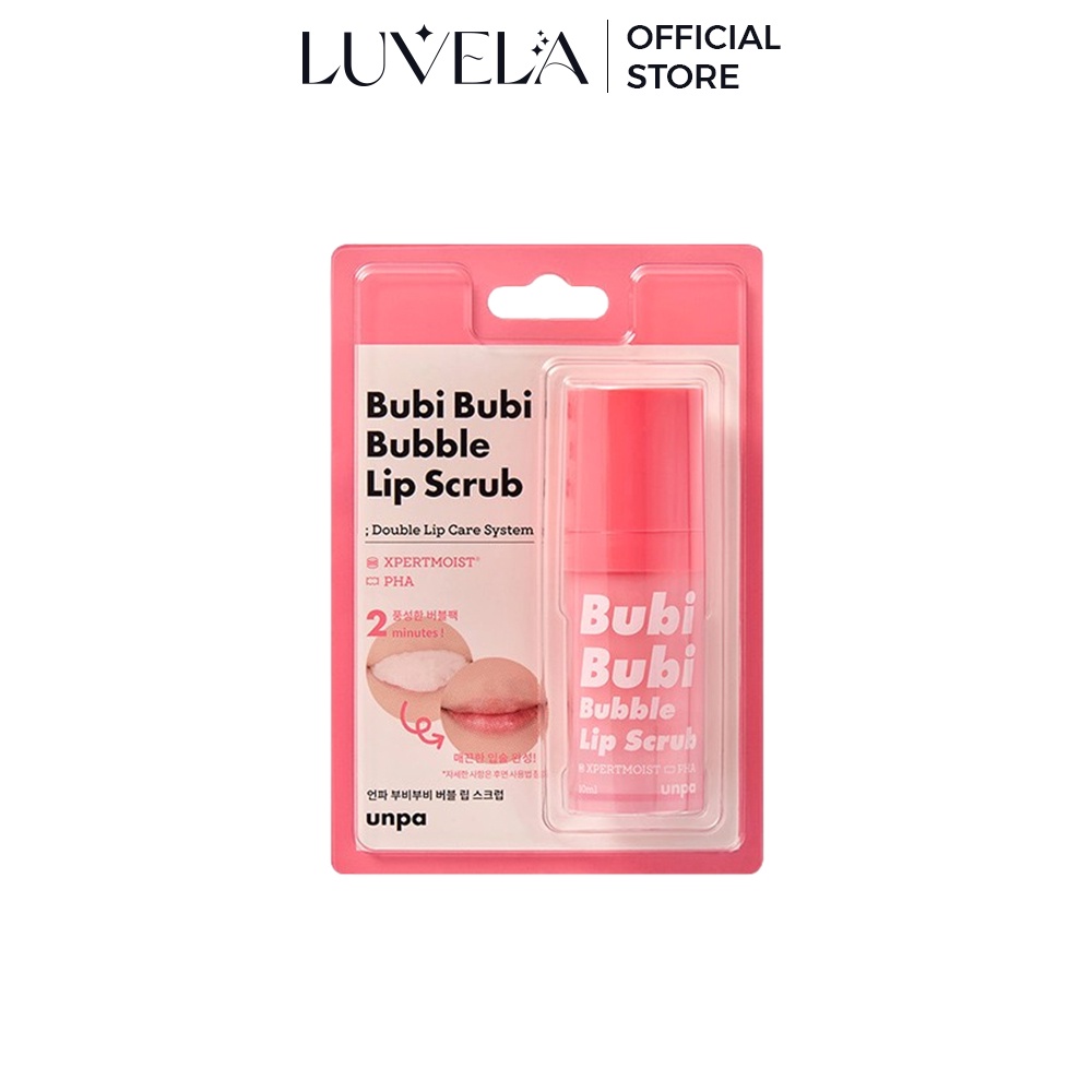 Tẩy Da Chết Môi Sủi Bọt Bubi Bubi Bubble Lip Scrub LUVELA TDC09