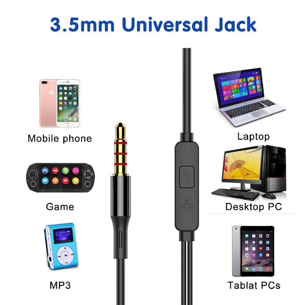 Sleeping Earphones HiFi Soft Silicone Headsets With Built-in Microphone 3.5mm In-Ear Wired Earphone For Smartphones