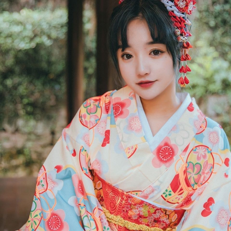 Áo Khoác Kimono Cách Tân Phong Cách Nhật Bản Cho Nữ