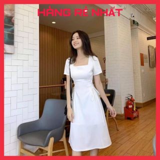 Đầm dự tiệc đan eo thiết kế kiểu siêu xinh