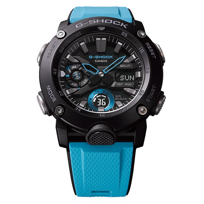Đồng Hồ Casio Nam Dây Nhựa GSHOCK GA-2000-1A2 Chính Hãng