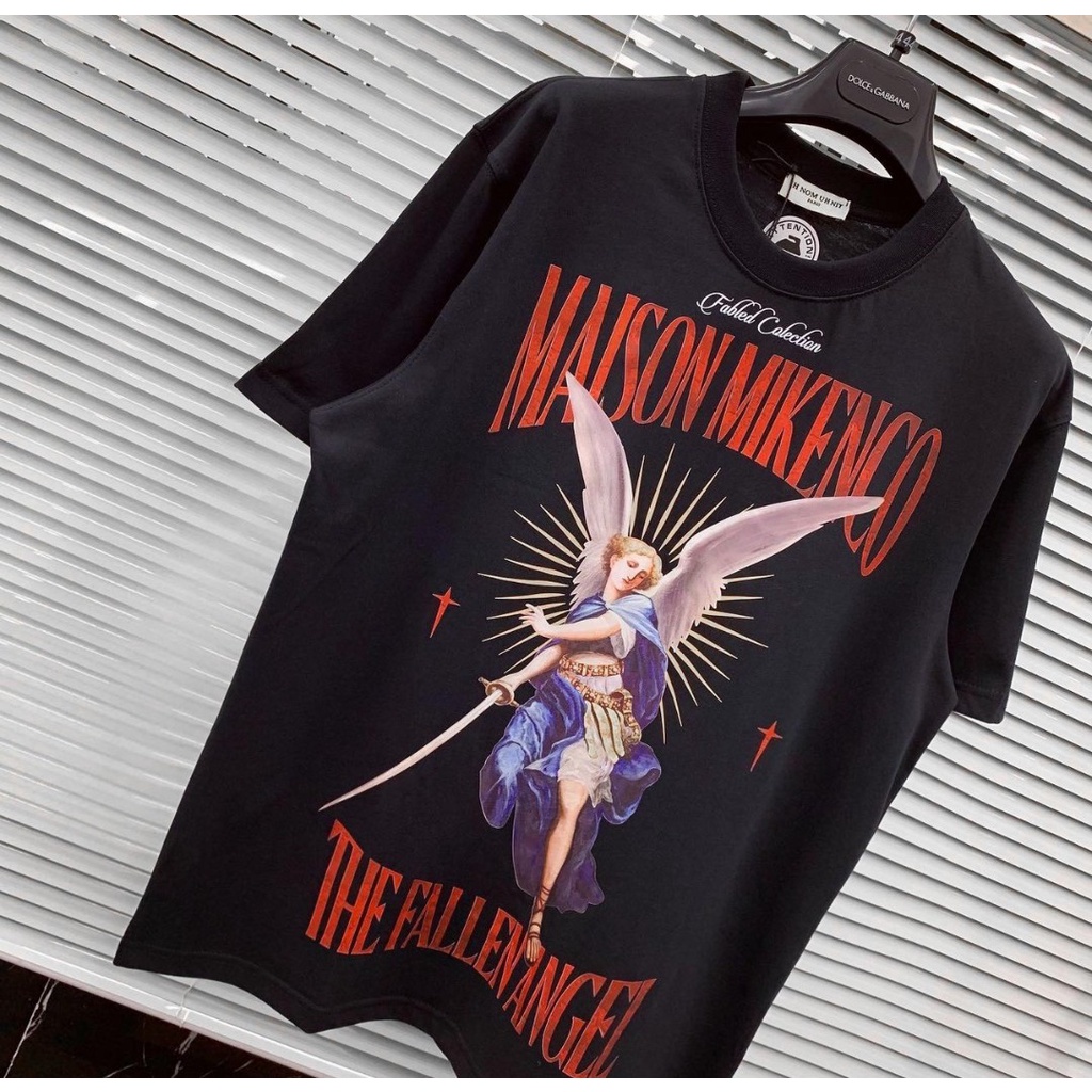 áo thun hè phong cách MAISON nữ thần kiểu dáng trẻ trung năng động, cotton hàn thấm hút mùa hè tươi mát Mã GAREM200