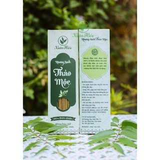 Nhang sạch Thảo Mộc từ lá cây 30cm hộp 180c