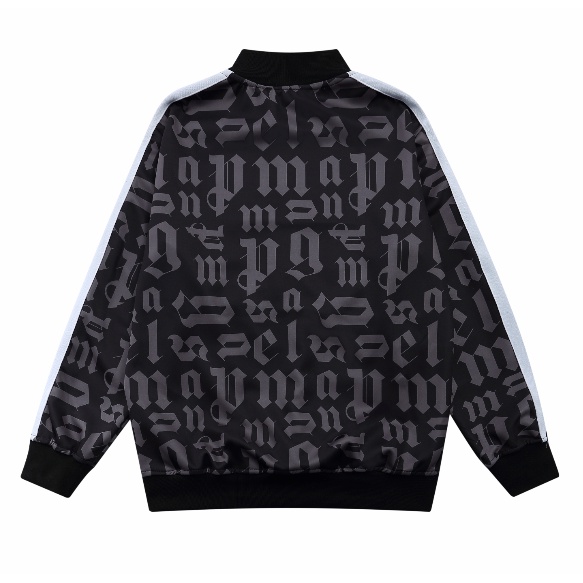 Palm angels Áo khoác dây kéo thường nam và nữ mới