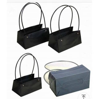 Túi nhựa cắm hoa quai ngang cao cấp