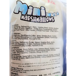 [Túi 200g – TRẮNG] KẸO XỐP MINI [Philippines] CORNICHE White Mini MarshMallows (halal)