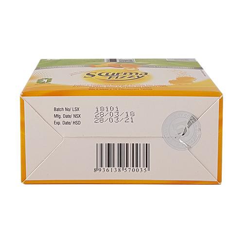 Viên sủi Scurma Fizzy từ Nano Curcumin - Giảm viêm loét dạ dày