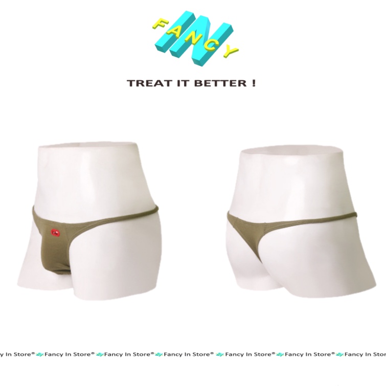 Quần Lót Nam Lọt khe Cotton Mịn Mát Gợi Cảm, Sịp Lọt Khe Nam sexy Fancy In -  th004