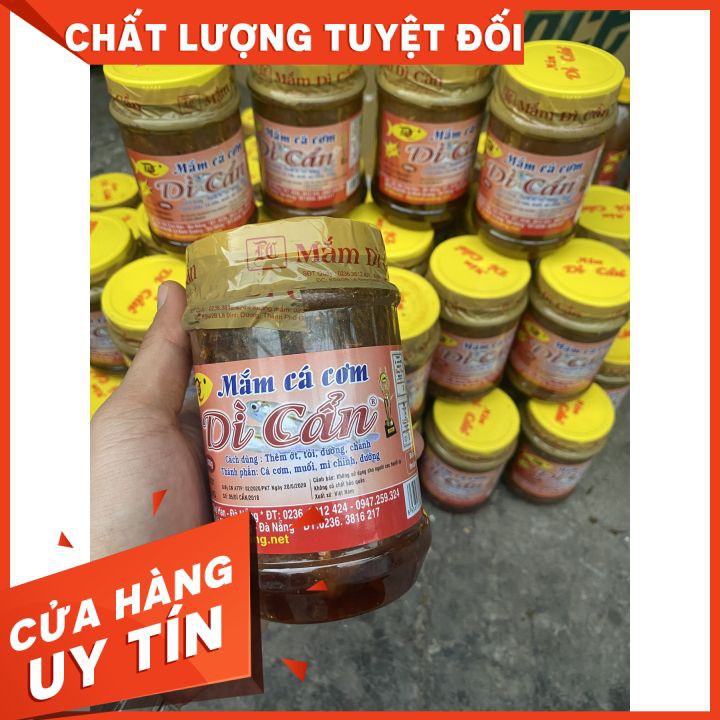 Hủ 500g mắm nêm cá cơm dì cẩn - đặc sản của Đà Nẵng - thơm ngon, đậm đà. chính gốc Đà Nẵng.