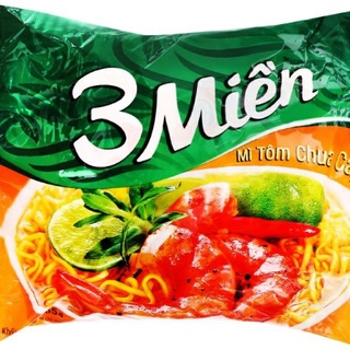 Mỳ 3 Miền -  ( Tôm Chua Cay / Bò Sợi Phở ) 65gr
