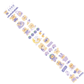 Aroee 1 Pcs Cute Sticker Bear Stickers Diary Scrapbook Decor