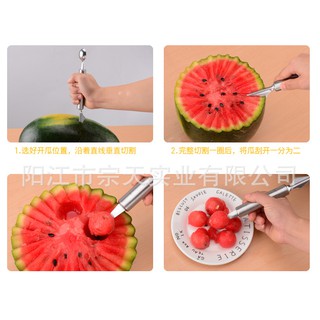 Muỗng múc hoa quả tròn