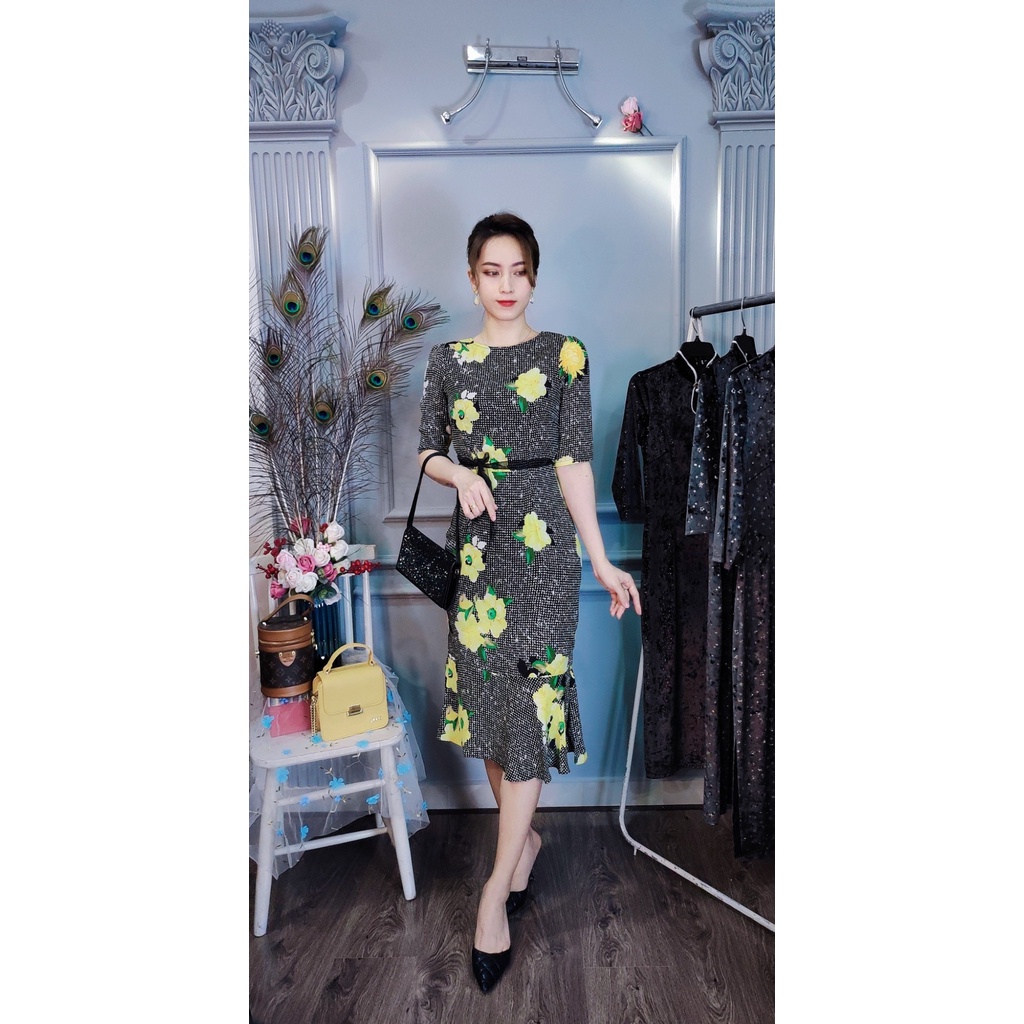 Đầm ôm body đuôi cá Da1428