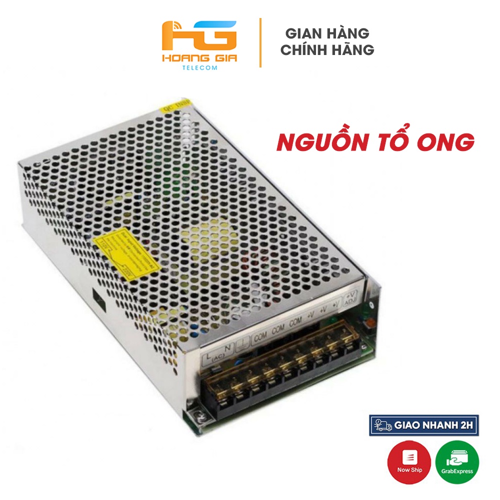 Nguồn tổng , nguồn tổ ong 12V 20A chuyên dùng cho thiết bị camera, đèn led , motor