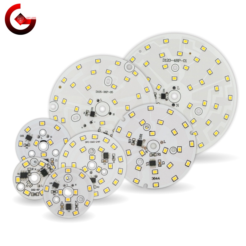 Chip Đèn Led Downlight 3W 5W 7W 9W 12W 15W 18W Ac 220V - 240V 2835Smd Ánh Sáng Trắng Ấm / Lạnh