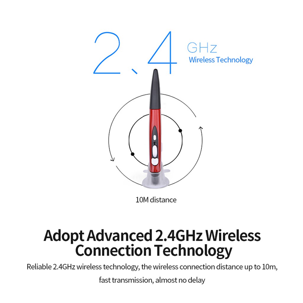 Bút Chuột Không Dây 2.4ghz 500 / 1000dpi