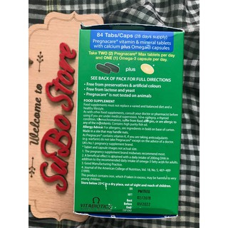 Vitamin bầu Pregnacare Max (Anh)