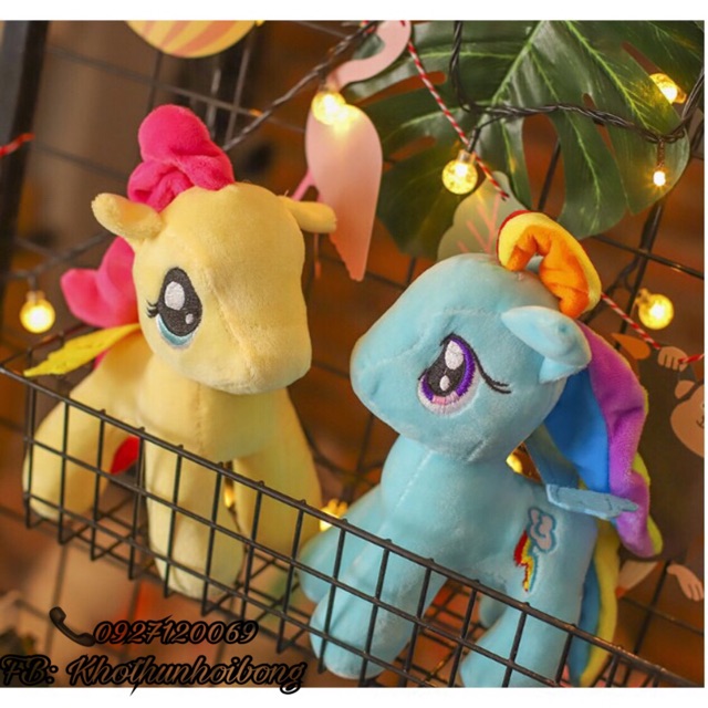 GẤU BÔNG NGỰA PONY THÚ NHỒI BÔNG NGỰA PONY (35cm) GIẢM GIÁ RẺ NHẤT