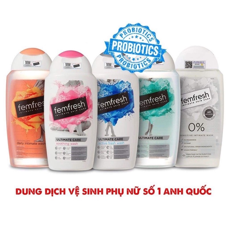 Femfresh | Dung dịch vệ sinh phụ nữ chính hãng Femfresh Daily Intimate Wash