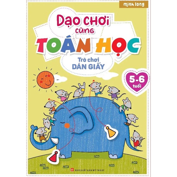 Sách: Dạo Chơi Cùng Toán Học - Trò Chơi Dán