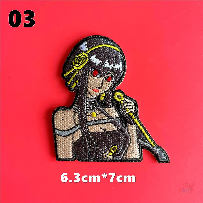 ☸ Spy×family - Miếng Dán Ủi Hình Anime ☸ 1 Cái Tự May Thêu Trên Sắt Trên Huy Hiệu Miếng Vá