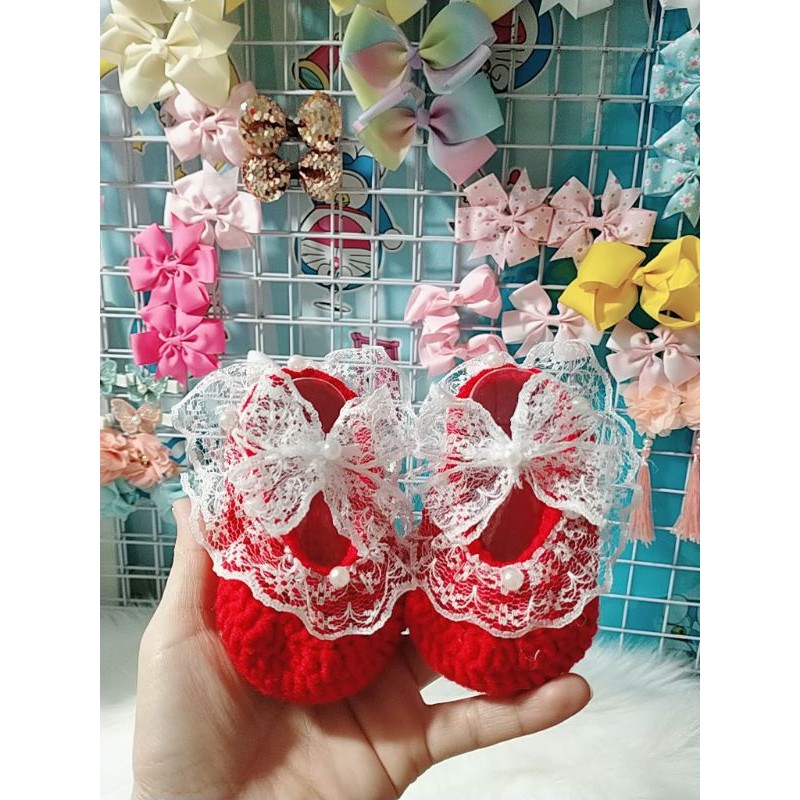 Giày len cho bé