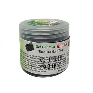 Keo lột mụn cám than tre hoạt tính Kim Đô 30g