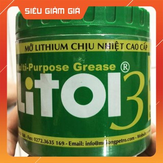 Mỡ bò chịu nhiệt LitOl3 400g