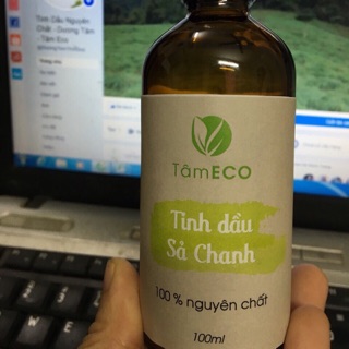 Tinh dầu sả chanh 100ml tặng 10ml hoa hồng