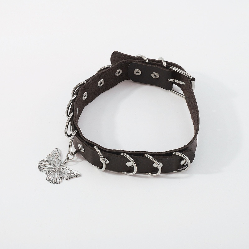 Vòng Choker Màu Đen Phong Cách Punk Gothic Thời Trang