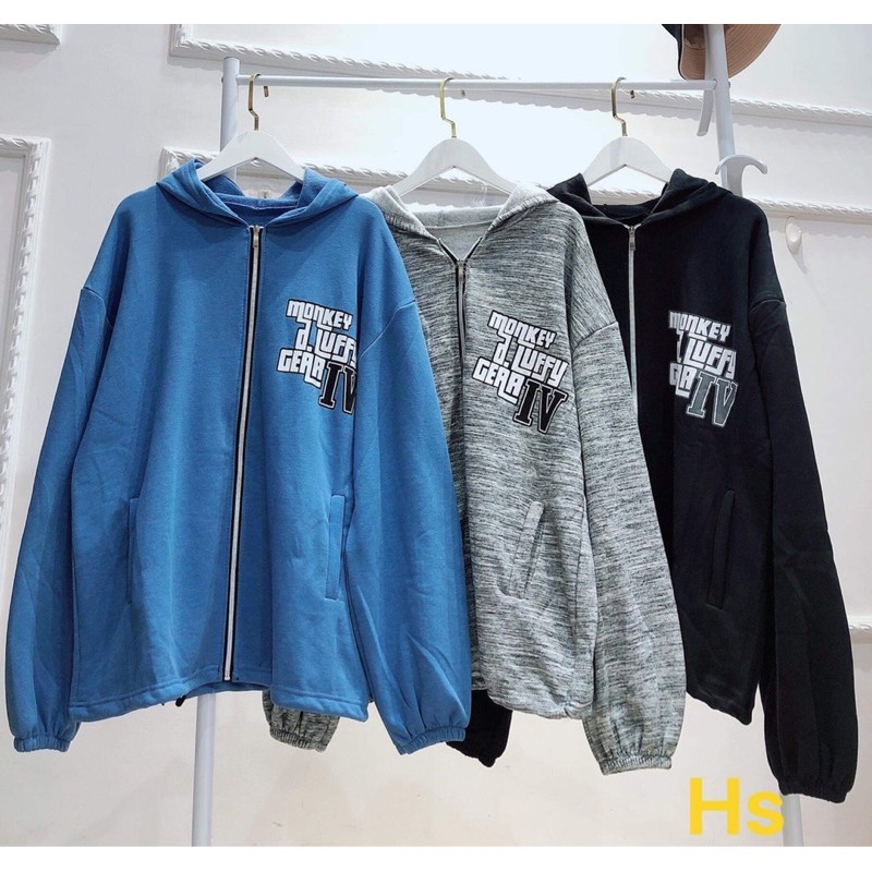 Áo khỉ hoạt hình in 3D hai mặt HSU1